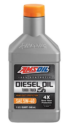 AMSOIL 5W-40 Heavy-Duty 100% Synthetic Diesel Oil