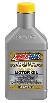 AMSOIL 5W-50 100% Synthetic ATV/UTV Motor Oil