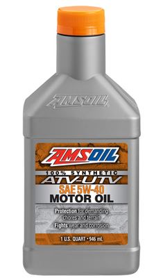 AMSOIL 5W-40 100% Synthetic ATV/UTV Motor Oil