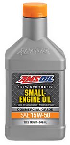 AMSOIL 15W-50 100% Synthetic Small Engine Oil