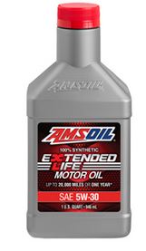 AMSOIL Extended-Life 5W-30 100% Synthetic Motor Oil